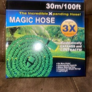 Green Expandable Garden Hose